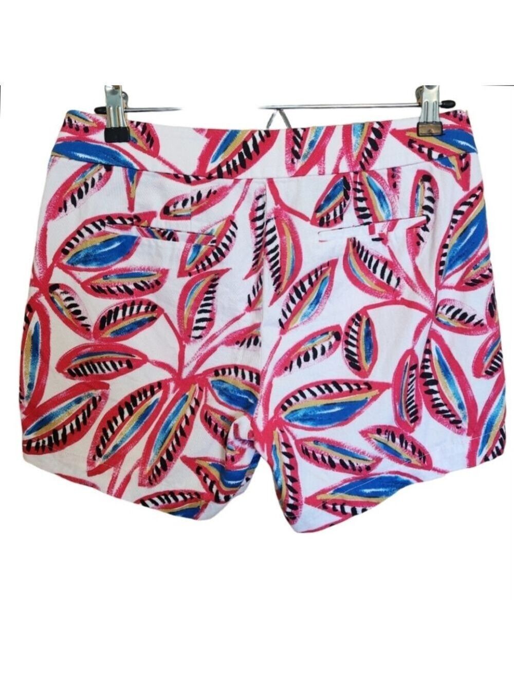 J. CREW MID-RISE TROPICAL SHORTS SIZE 2 - Picture 3 of 6